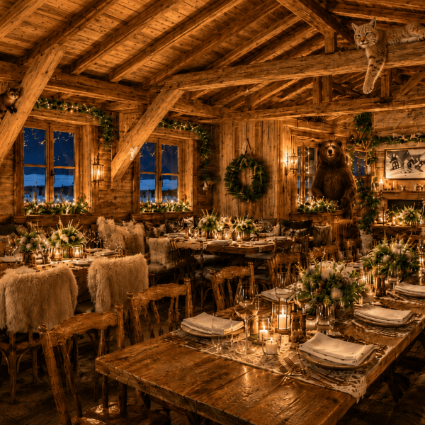 Ihre Öventhütte. Ihr Silvester.