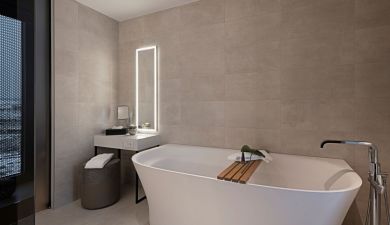 Öschberghof room junior suite bathtub