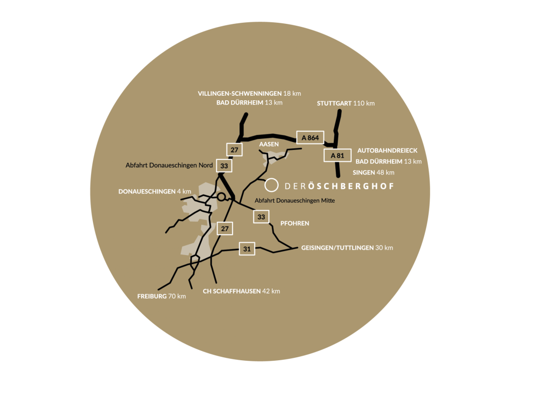 Anreiseplan zum Öschberghof