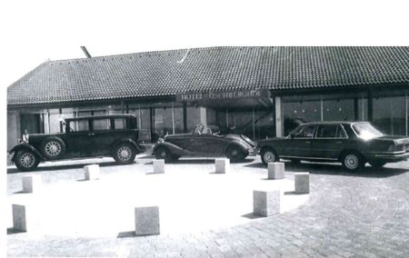 Golfhotel Öschberghof Schriftzug Haupteingang 1978
