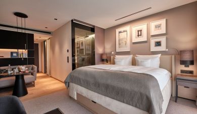 Room deluxe south sleeping area