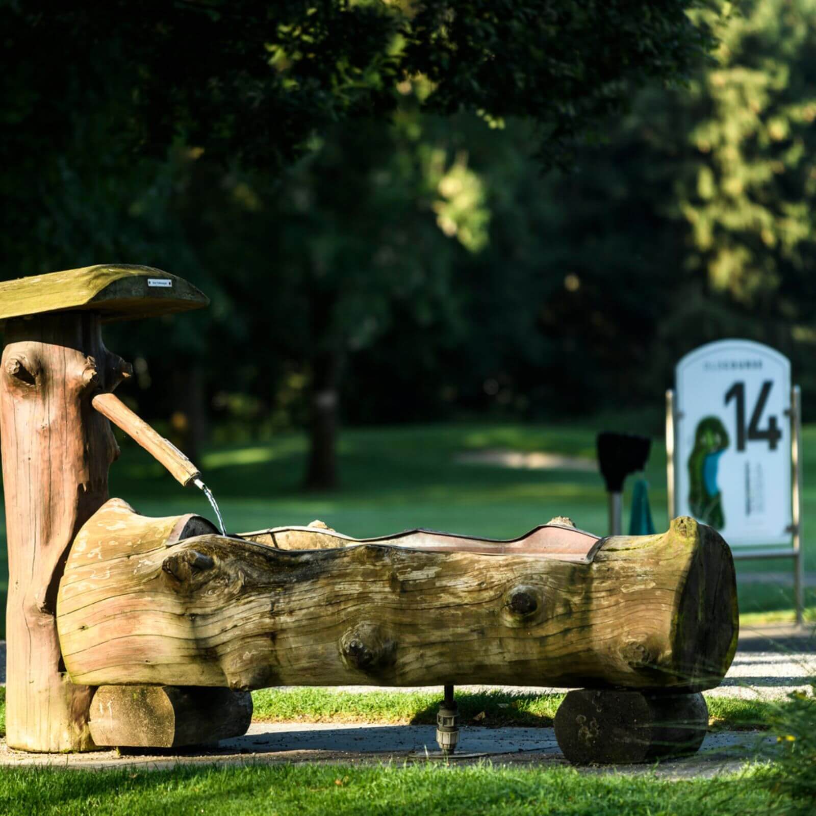 Hotel Öschberghof Nachhaltigkeit Brunnen Golfplatz