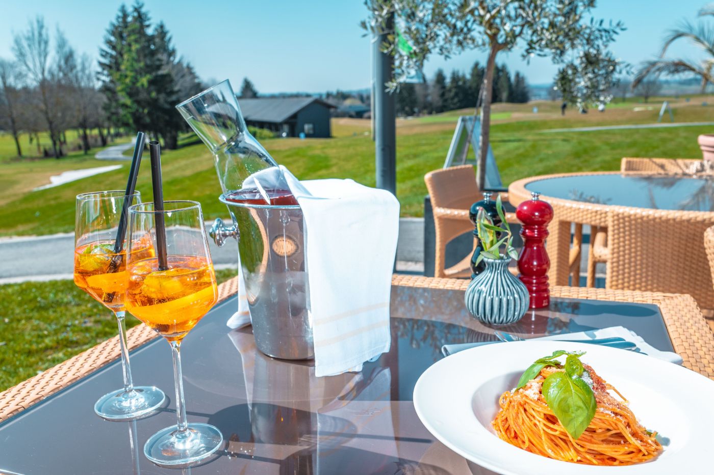 Öschberghof Hexenweiher Italiener Terasse